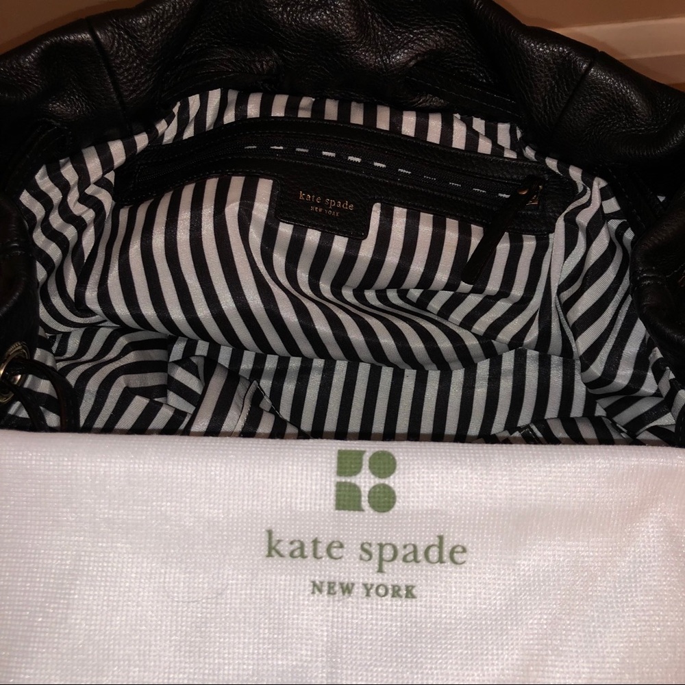 Kate Spade Westbury Bess Pebbled Black Leather Bag - Picture 7 of 8
